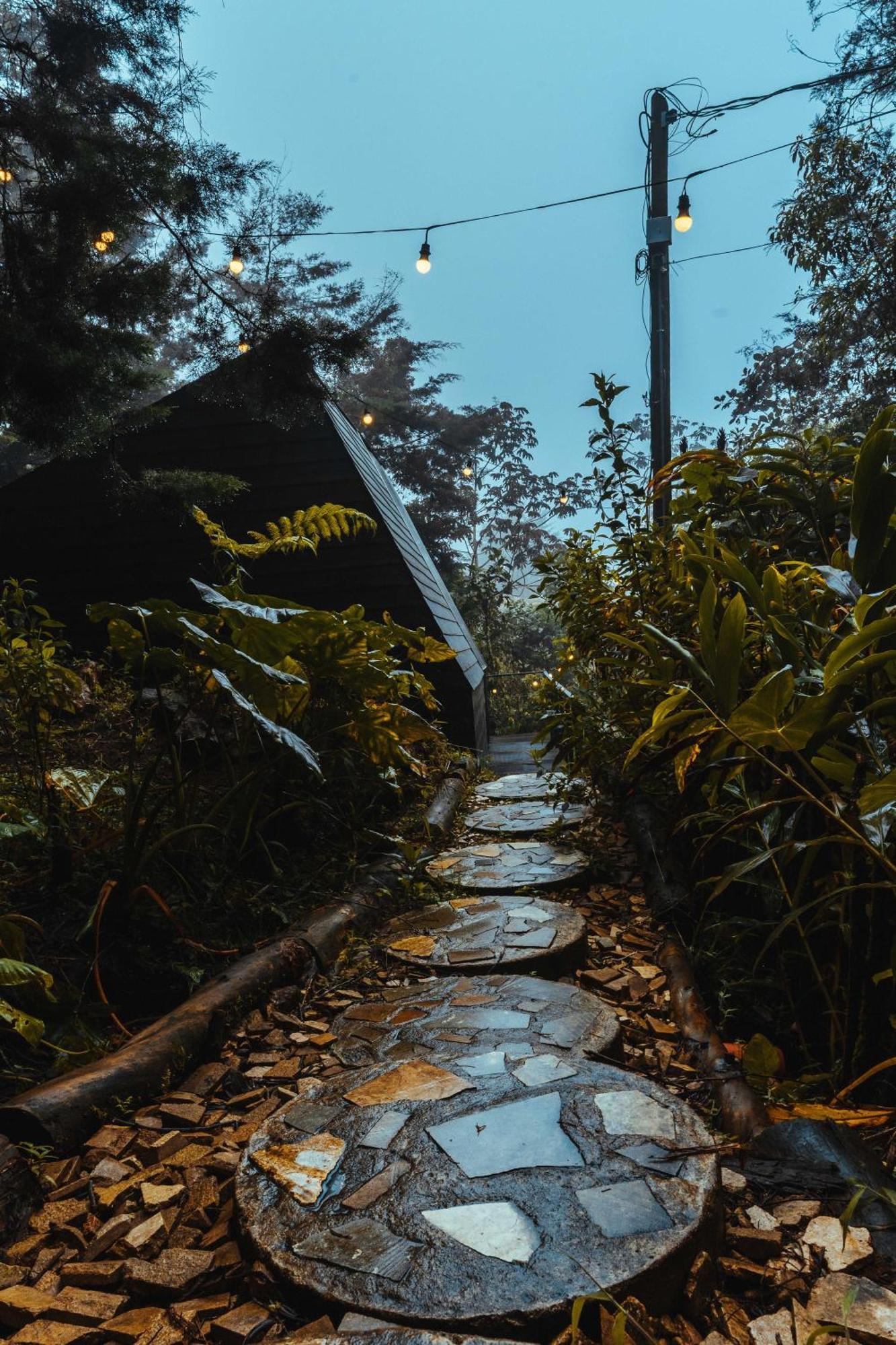 Отель Oculto Refugio De Bosque Энвигадо Экстерьер фото